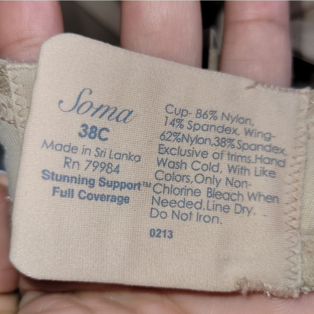 Soma Lace Bra in Beige - Picture 3 of 3